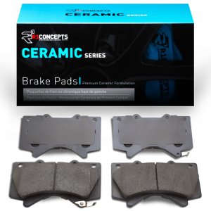 Lexus LX570 Brake Pads - Front - R1 Concepts - Ceramic - `07-`22